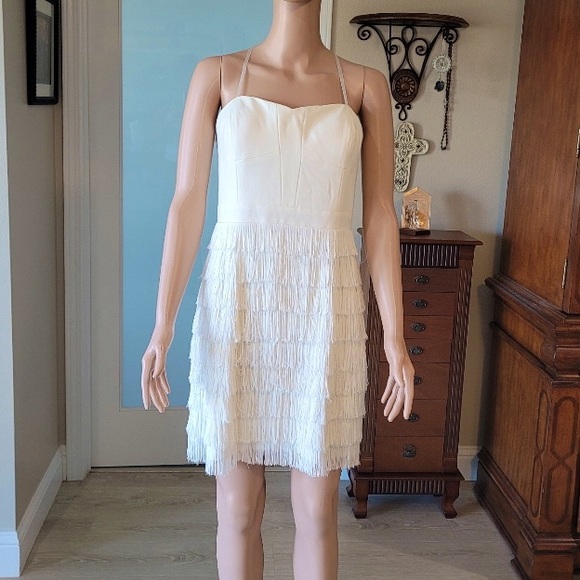 White Flowing Dress - Picture 1 of 2